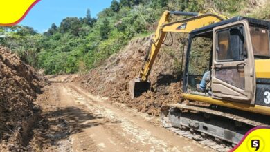 25 carreteras afectadas por las lluvias