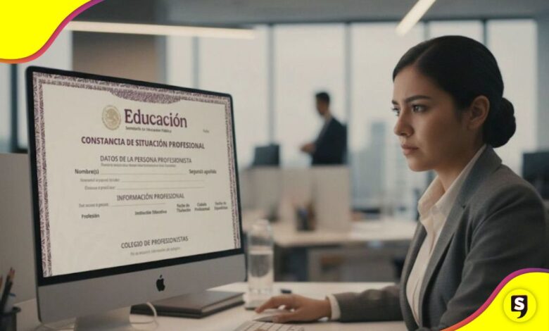 Constancia de Situación Profesional