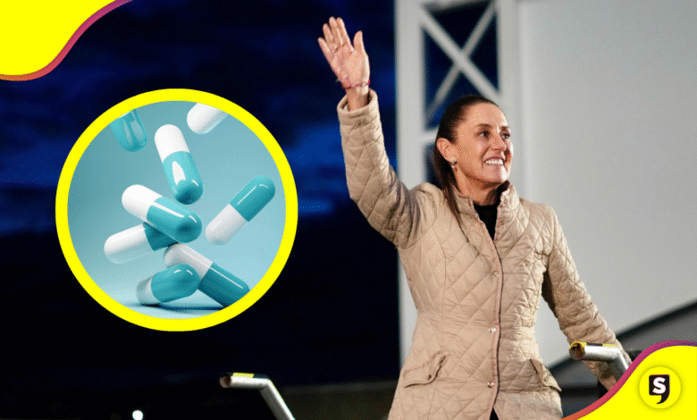 Sheinbaum se quejó porque las farmacéuticas no le dijeron que había que pagar