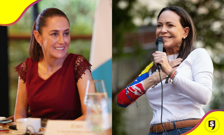 Sheinbaum evade pronunciarse sobre Nobel para Machado
