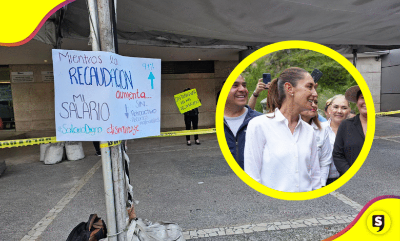 Paro en el SAT: Sheinbaum asegura que no hay grave problema
