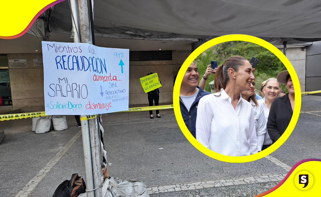 Paro en el SAT: Sheinbaum asegura que no hay grave problema