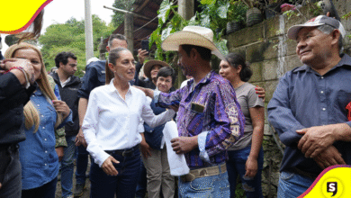 Claudia Sheinbaum reporta 100 mil viviendas dañadas por lluvias