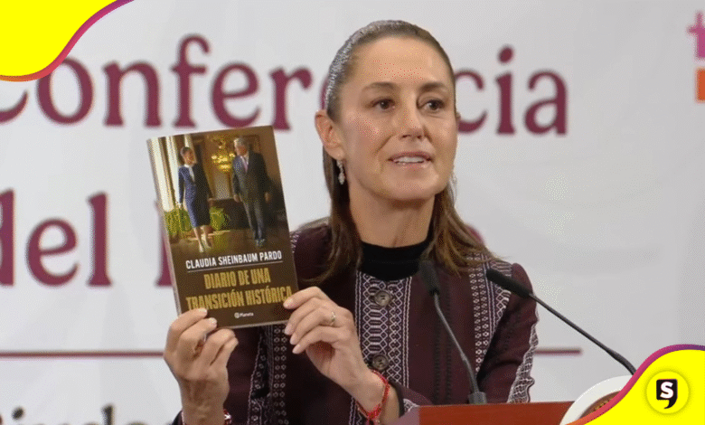 Sheinbaum presenta su libro “Diario de una transición histórica”
