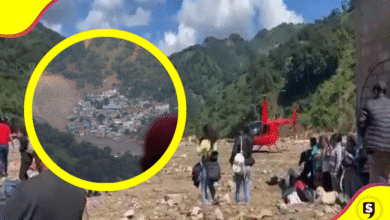 Migrantes rescatan Chapula con helicópteros tras inundaciones