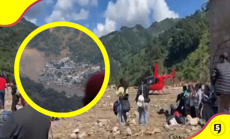 Migrantes rescatan Chapula con helicópteros tras inundaciones