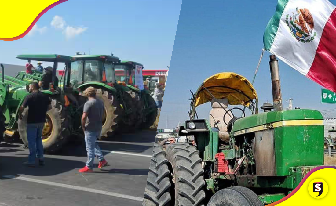 Agricultores mantienen 10 bloqueos en Jalisco y Guanajuato