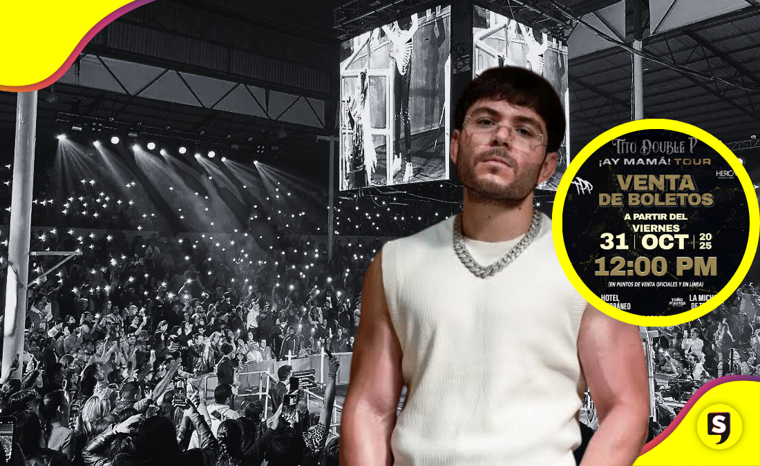 Tito Double P llega a Tulancingo con su “¡Ay Mamá! Tour 2025”