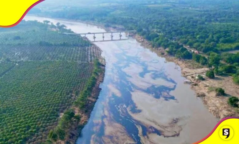 PEMEX derrame río Veracruz