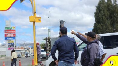 Tulancingo semáforo Mega