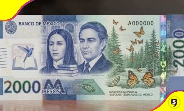 billete de 2 mil pesos