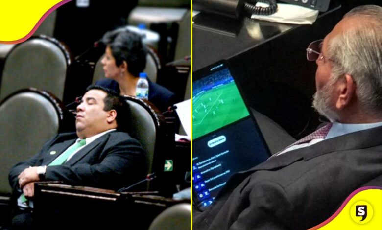 duermen sancionar a diputados
