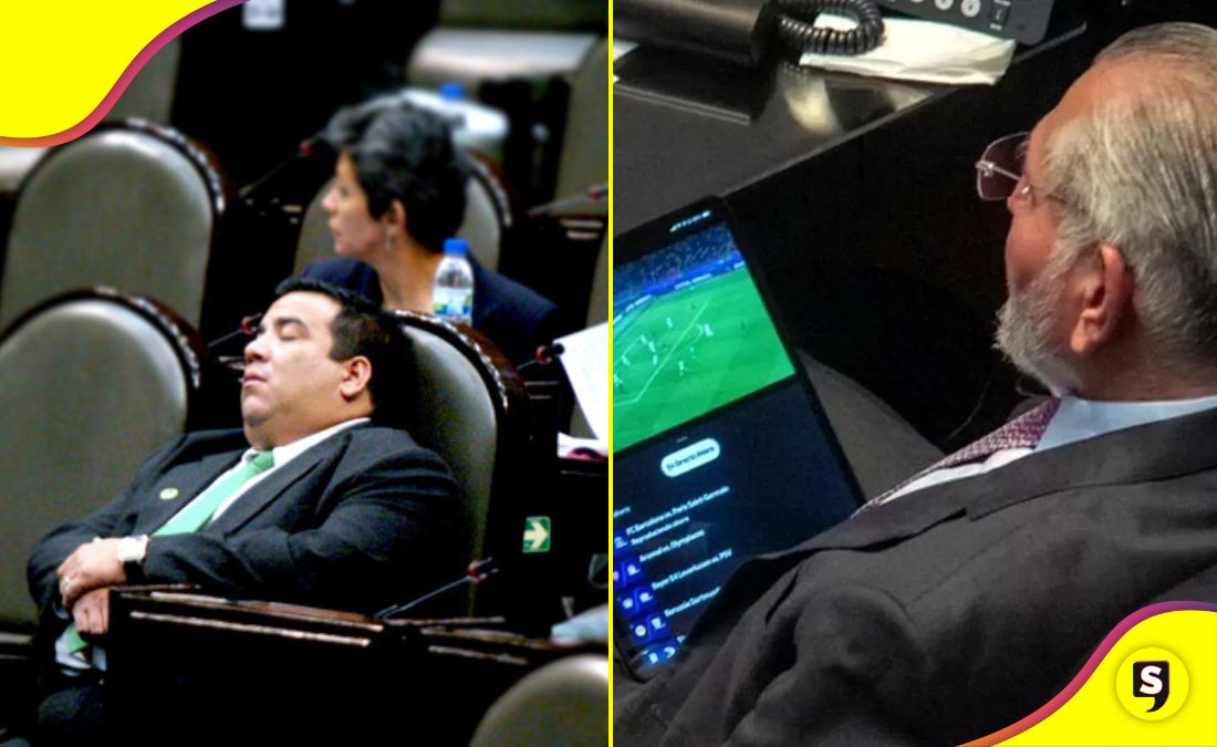 duermen sancionar a diputados