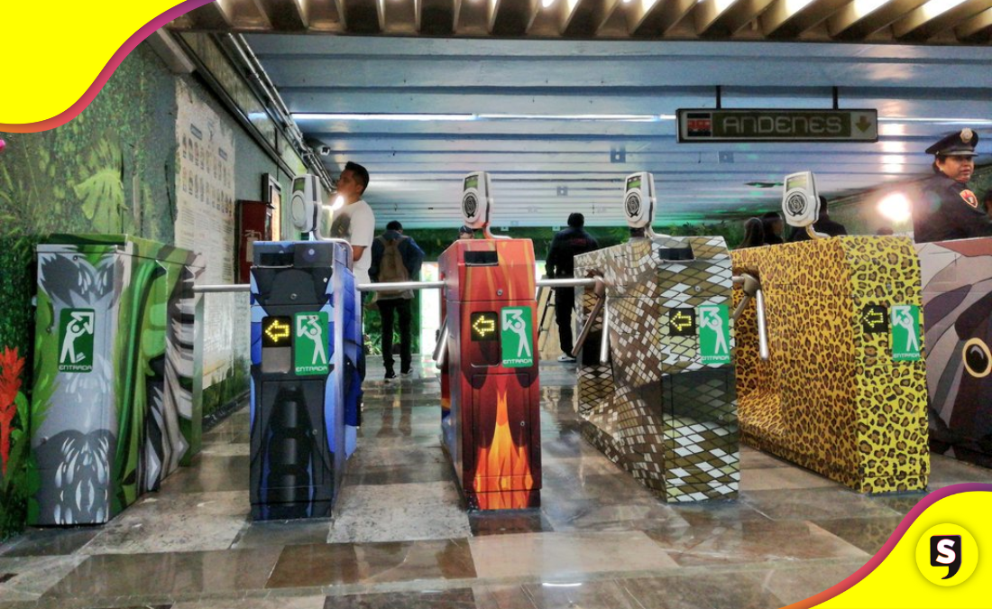 La CDMX transforman un viaje en el Metro en toda una experiencia.