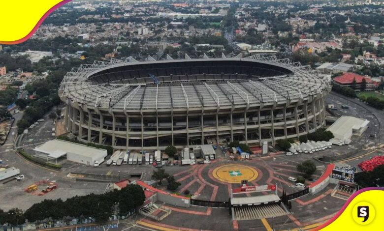 trabajador del Estadio Azteca