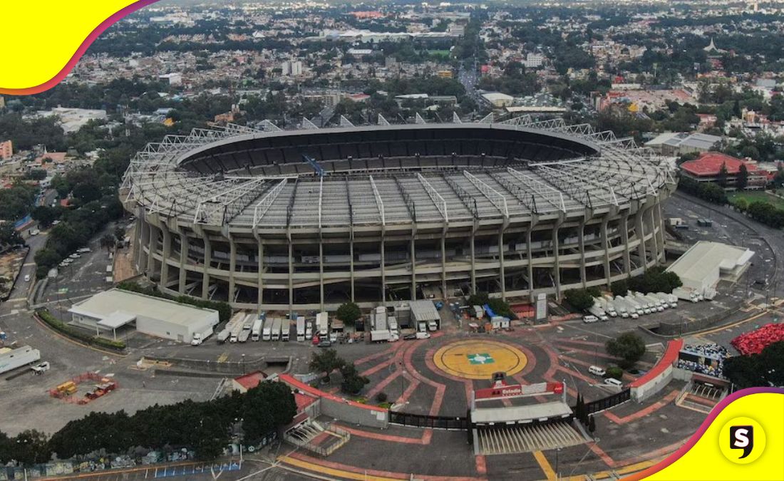 trabajador del Estadio Azteca