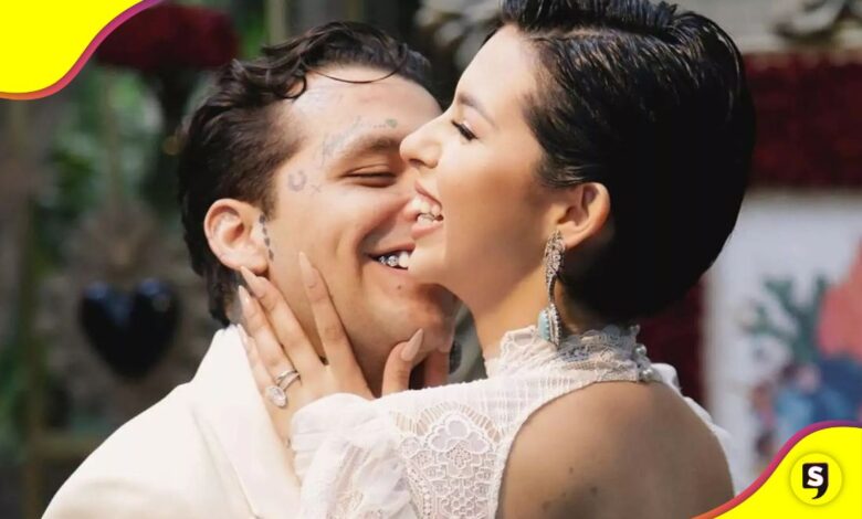Ángela boda religiosa Nodal