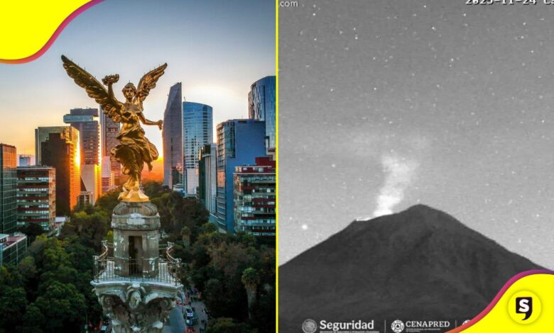 Ceniza CDMX 25 de noviembre