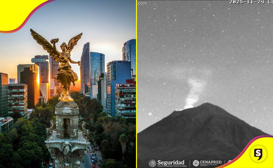 Ceniza CDMX 25 de noviembre