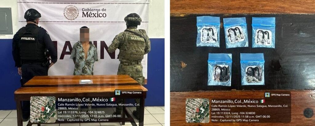 detención de 54 Colima
