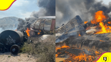 ¡Explosión en Hidalgo! Vagón de Ferromex estalla tras descarrilar