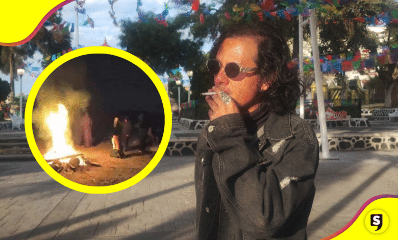 Divide opiniones espectáculo de cineasta José León en Singuilucan