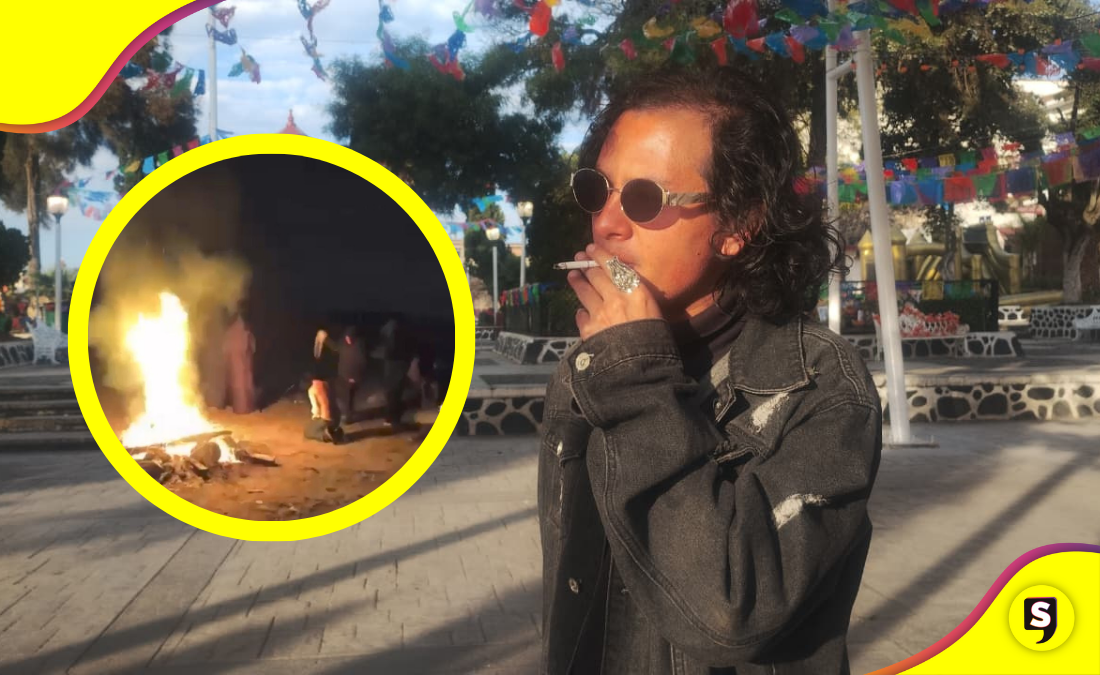 Divide opiniones espectáculo de cineasta José León en Singuilucan