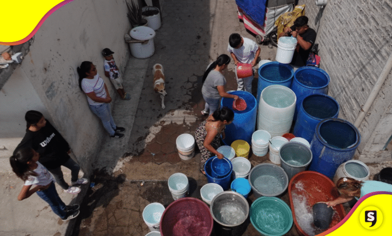 ¡De nuevo! CDMX se queda sin agua; "garantizan" pipas