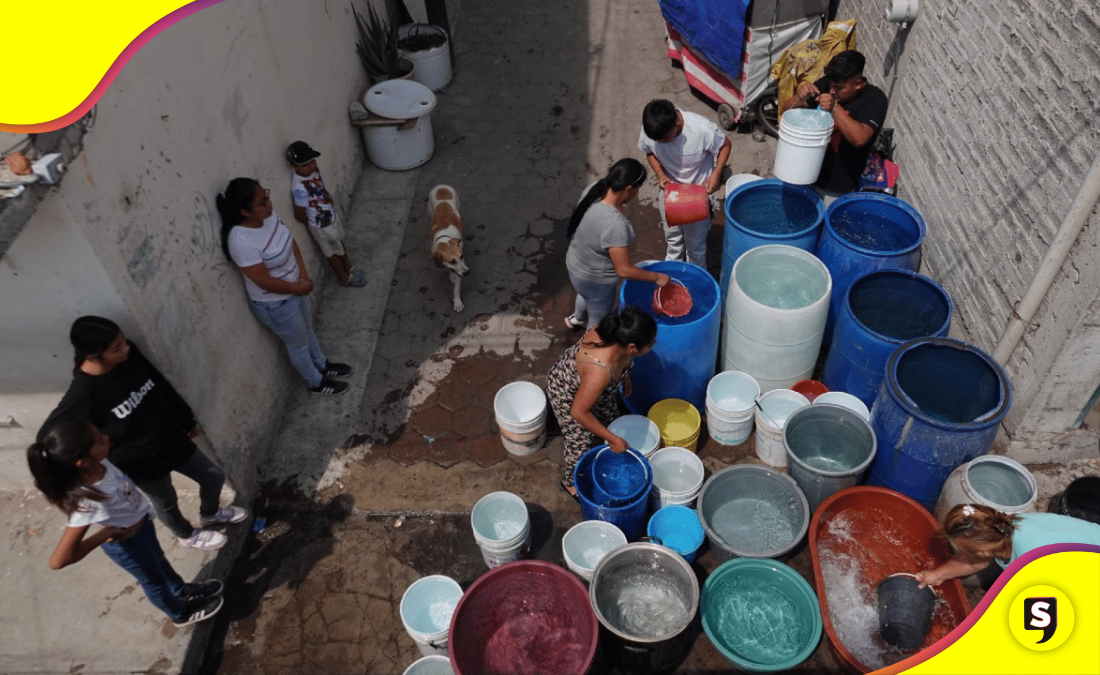 ¡De nuevo! CDMX se queda sin agua; "garantizan" pipas