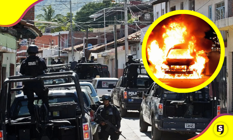 Crimen organizado desafía al gobierno con bloqueos en Michoacán