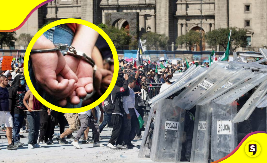 Vinculan a 18 por marcha Generación Z; 3 por homicidio