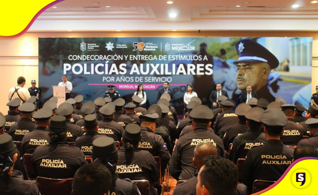 Michoacán ofrece $11,500 mensuales a Policías Auxiliares