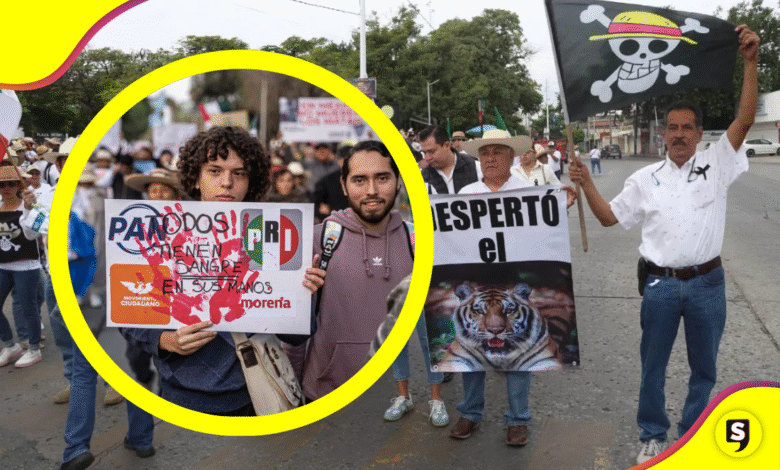 Morena: PAN financió marcha de la Generación Z