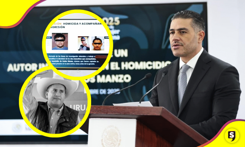 Capturan a autor material de asesinato de alcalde Manzo