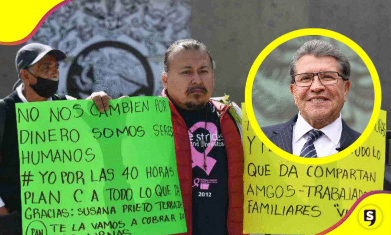 Monreal: Iniciativa de 40 horas llegará en diciembre