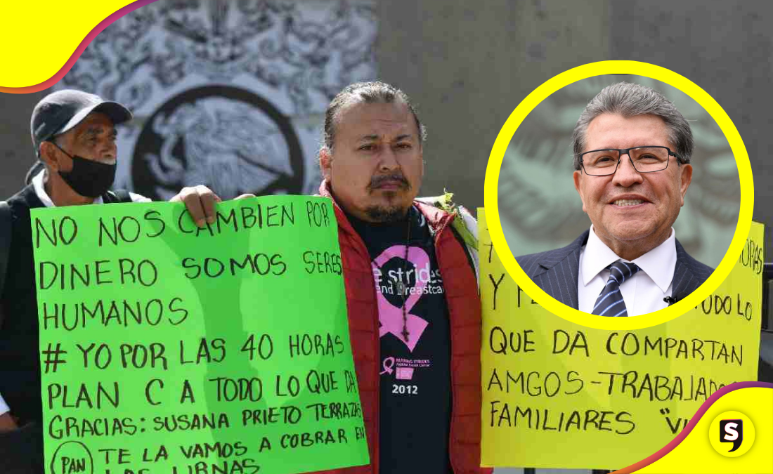 Monreal: Iniciativa de 40 horas llegará en diciembre