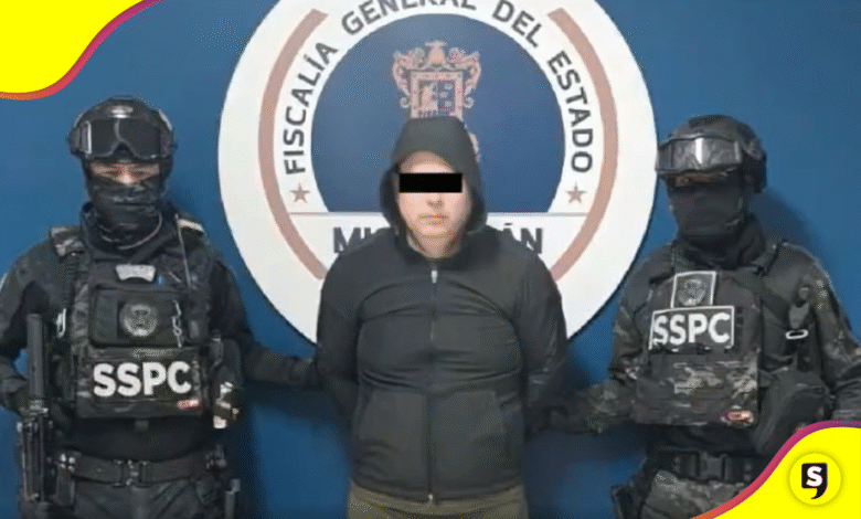 Juez ordena prisión justificada contra “El Licenciado” y siete escoltas de Carlos Manzo