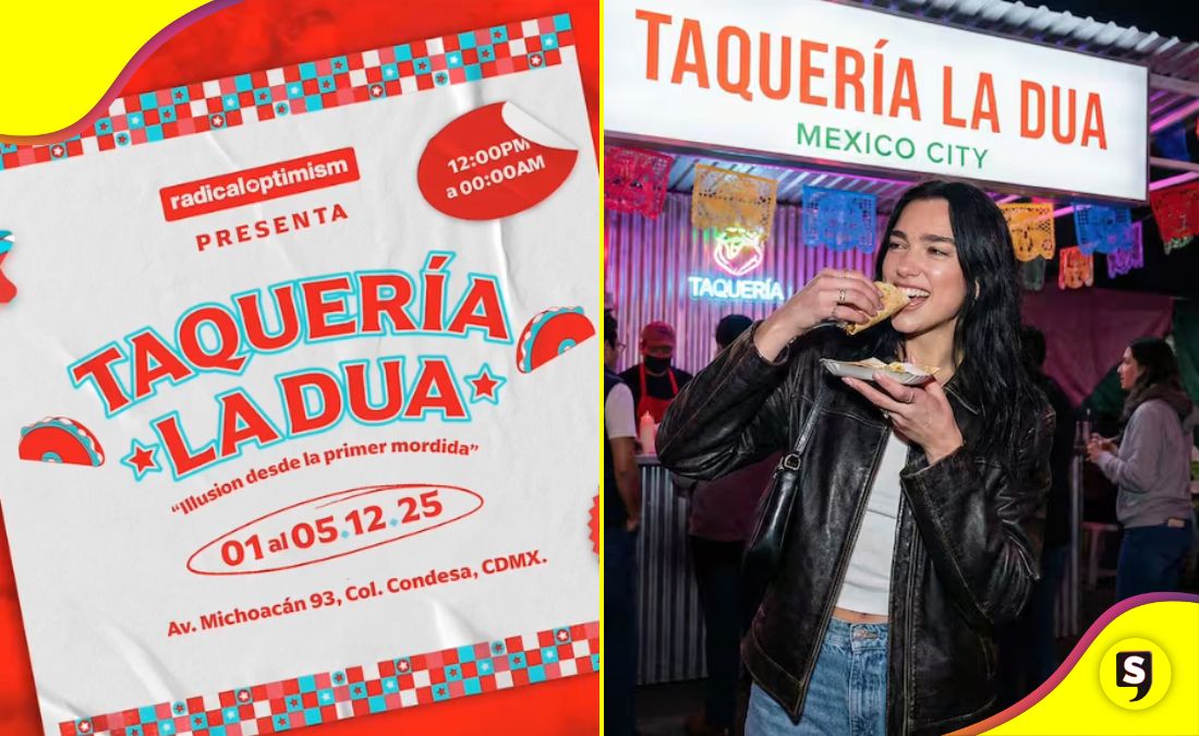 Dua Lipa taquería