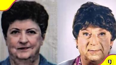 Italiano se disfrazó de su mamá pensión
