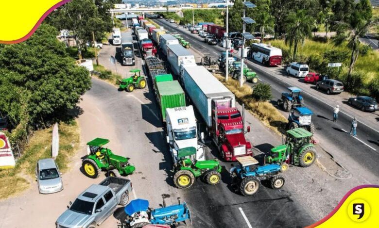 Líderes de campesinos y transportistas bloqueos