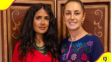 Salma Hayek Claudia Sheinbaum