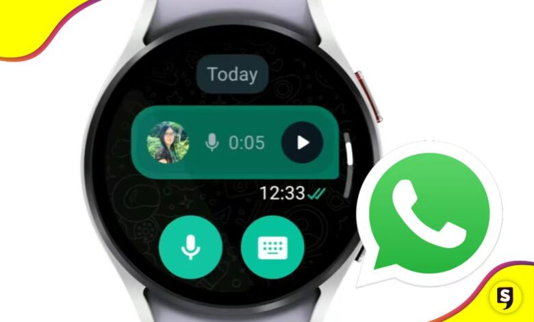 WhatsApp smartwatch
