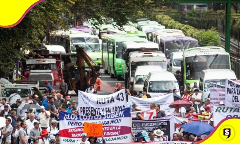 bloqueos 24 de noviembre