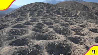 El secreto de los 5,000 agujeros alineados en el monte Sierpe de Perú.