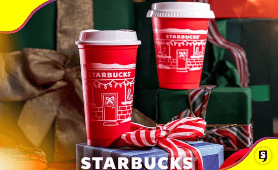 vaso navideño Starbucks noviembre