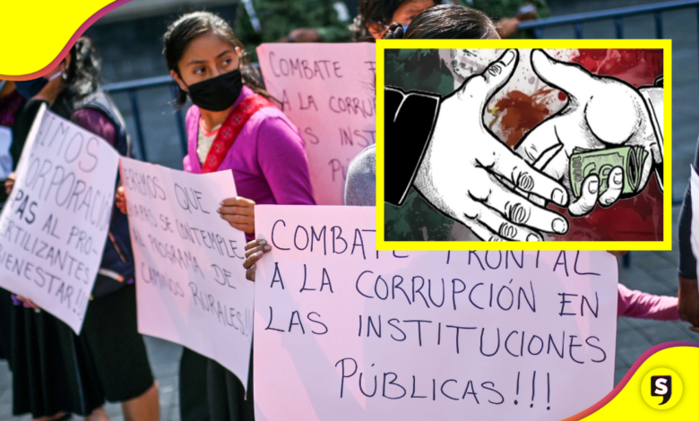 Corrupción en México cuesta 11 mil 910 millones de pesos: Inegi