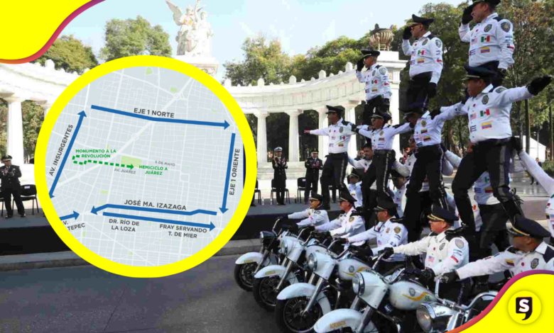 CDMX se paraliza por desfile de policías: rutas colapsadas