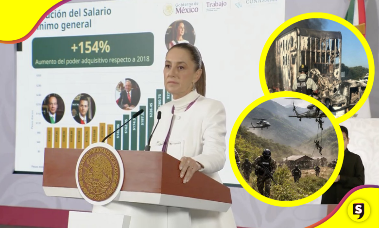 Sheinbaum reconoce fin de semana violento en Sinaloa