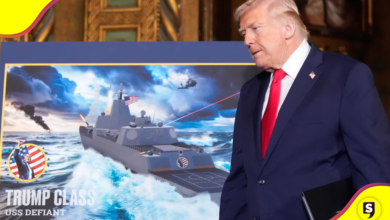 Trump anuncia construcción de dos buques, llevarán su nombre