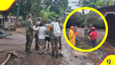 Protección y SSPC despliegan personal por las lluvias en Veracruz